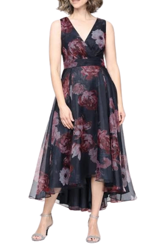 Floral Hi Low Midi