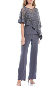 Poncho Pants Set - 3 Piece
