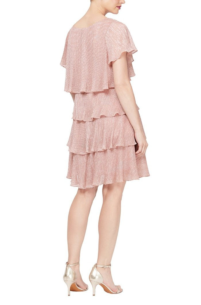Tiered Short Dress