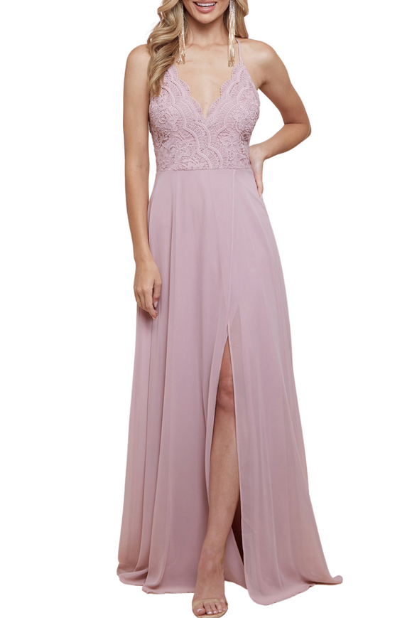 Scallop Lace Gown