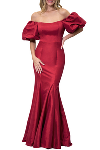 Puff Sleeve Gown