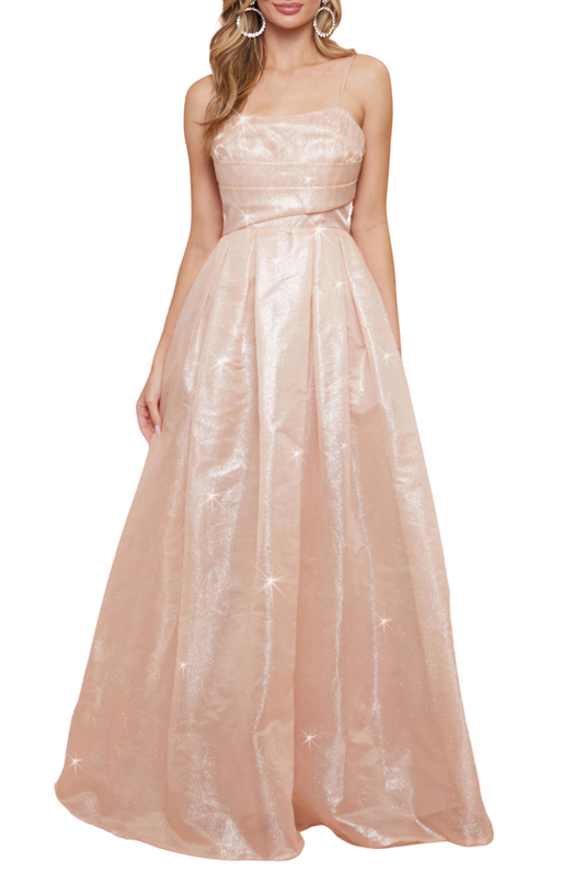Sparkle Strapless Gown