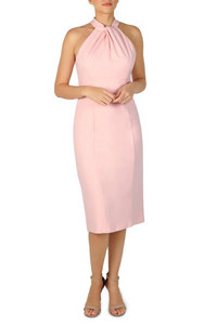 Twist Neck Dress