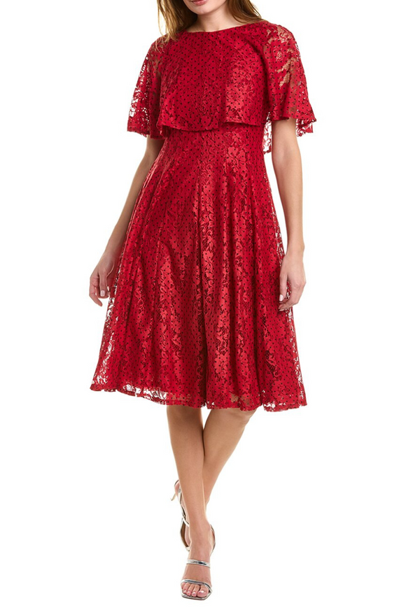 Rose Capelet Dress
