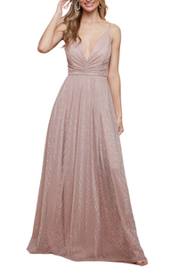 Ruched Bodice Gown