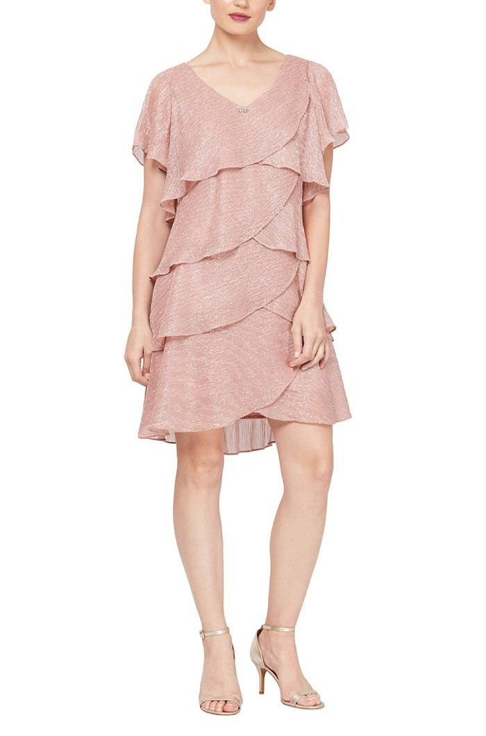 Tiered Short Dress