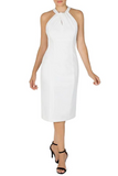 Twist Neck Dress