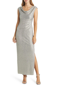 Shimmering Textured Gown