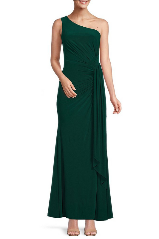 Asymmetric Mermaid Gown