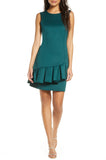 Asymmetrical Pleat Dress