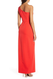 One-Shoulder Evening  Gown