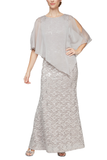 Popover Lace Gown