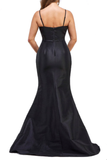Trumpet Gown With Belt