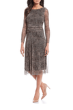 Printed Midi Dress