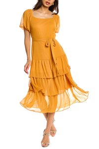 Square Neck  Dress