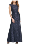 Sequin Embroidered Gown