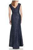 Sequin Embroidered Gown