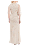 Surplice Neckline Gown